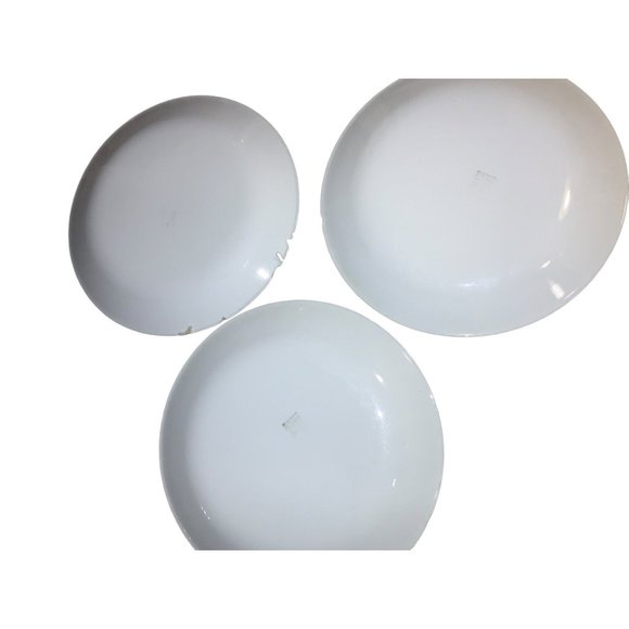 Corelle Brown Floral Dinner Plates Set of 3 - Picture 13 of 15